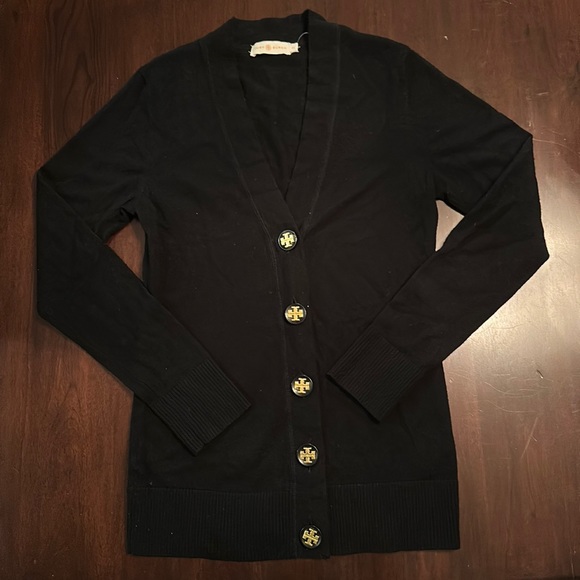 Tory Burch Black Cardigan - Picture 2 of 11